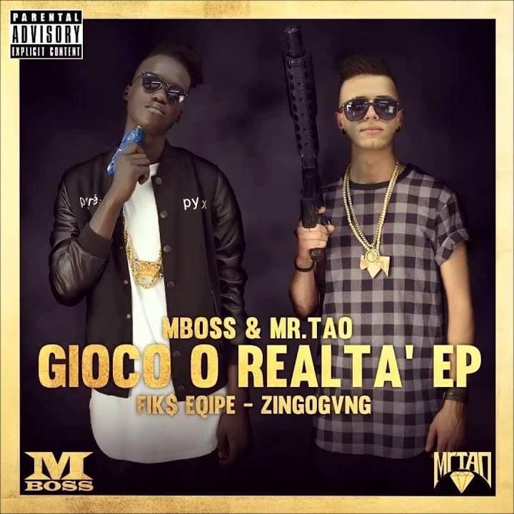 Cover dell'album 'Gioco o realtà' di Zingo Gang