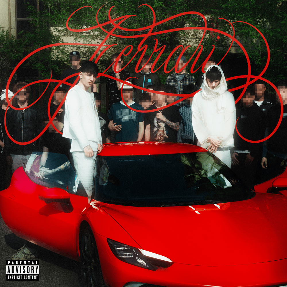 Cover dell'album 'FERRARI' di 2Rari