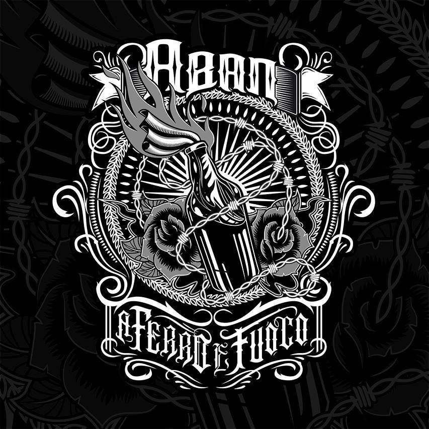 Cover dell'album 'A Ferro e Fuoco' di Aban