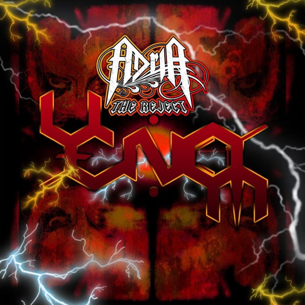 Cover dell'album 'VENOM' di Adria The Reject