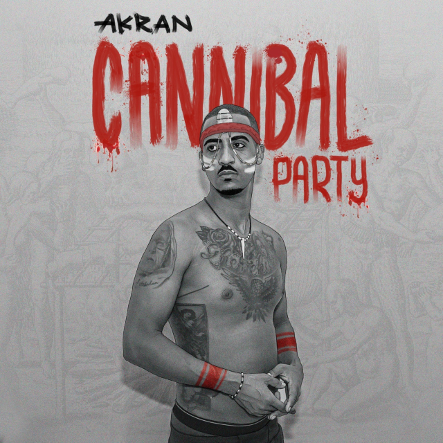 Cover dell'album 'Cannibal Party' di Akran