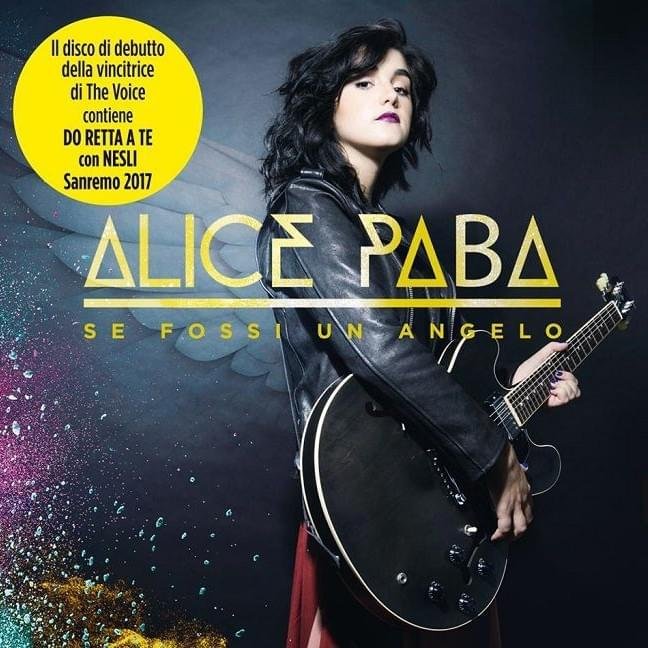 Cover dell'album 'Se fossi un angelo' di Alice Paba