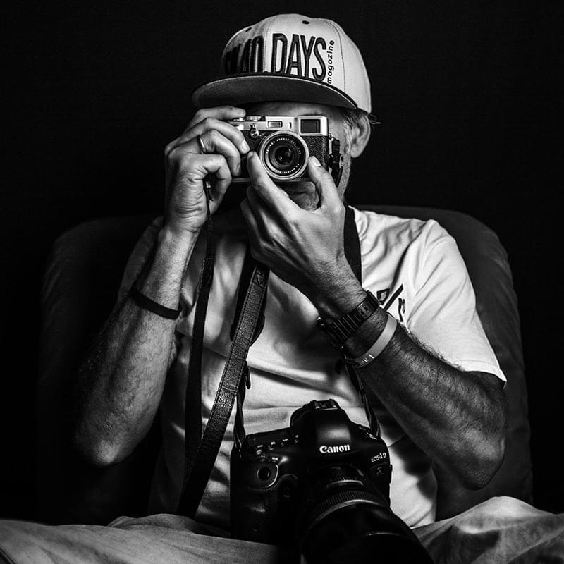 Foto di Andrea Rigano, artista con ruolo nel rap italiano