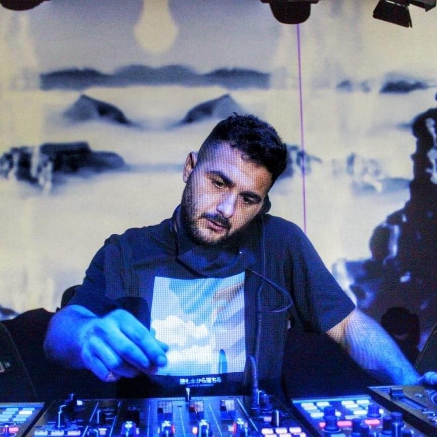 Foto di Antonio Marrandino, artista con ruolo nel rap italiano