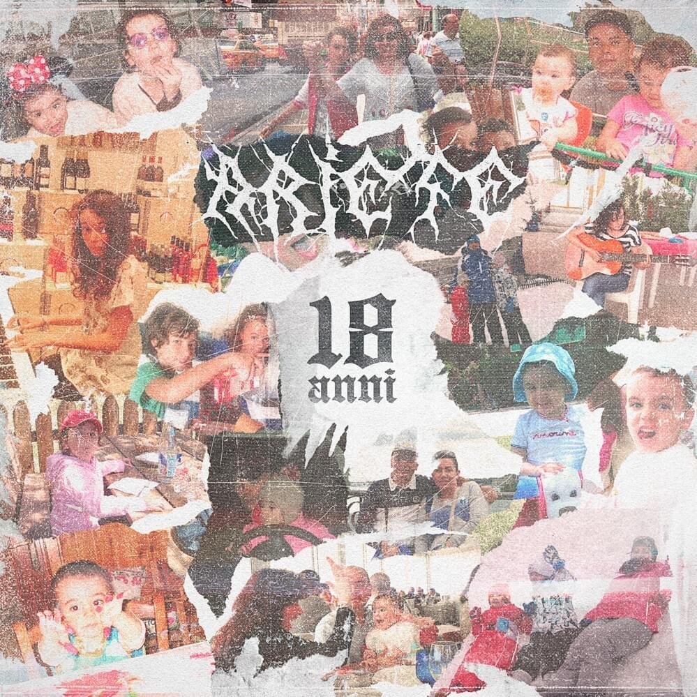 Cover dell'album '18 anni - EP' di ARIETE