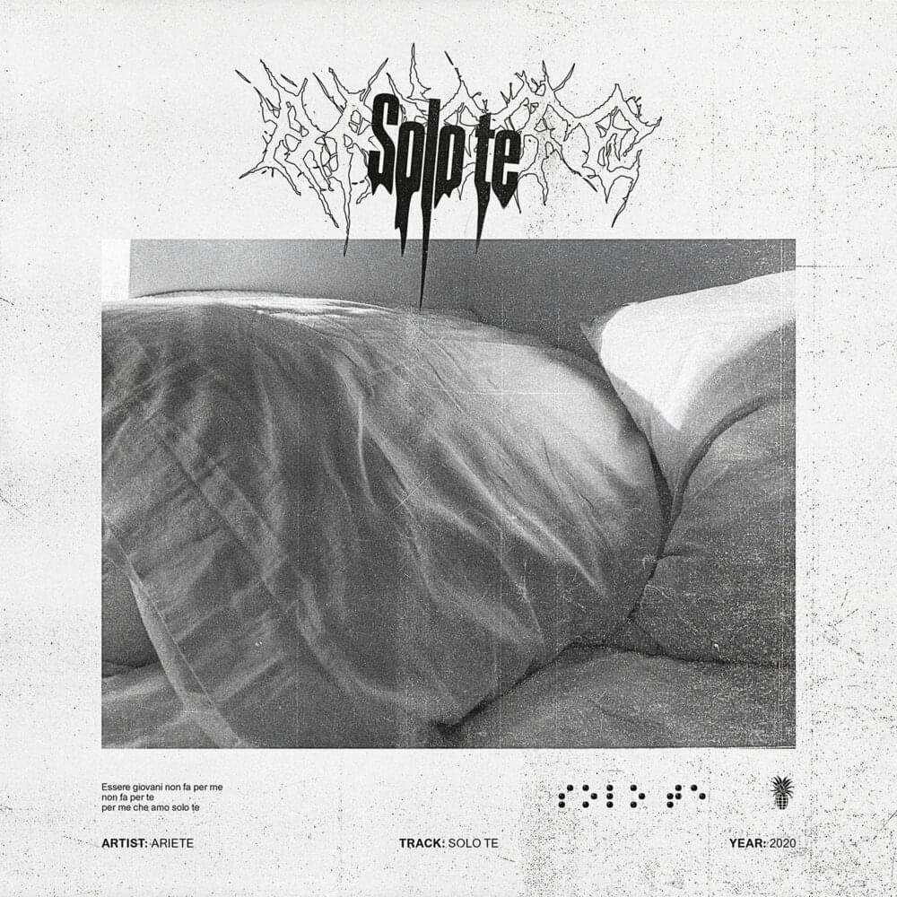 Cover della canzone 'Solo te' di ARIETE