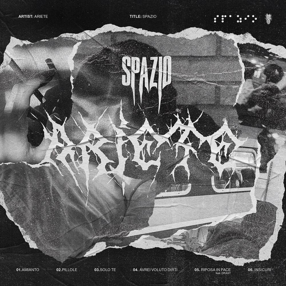 Cover dell'album 'Spazio - EP' di ARIETE