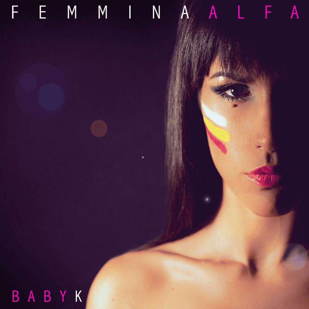 Cover della canzone 'Femmina Alfa' di Baby K