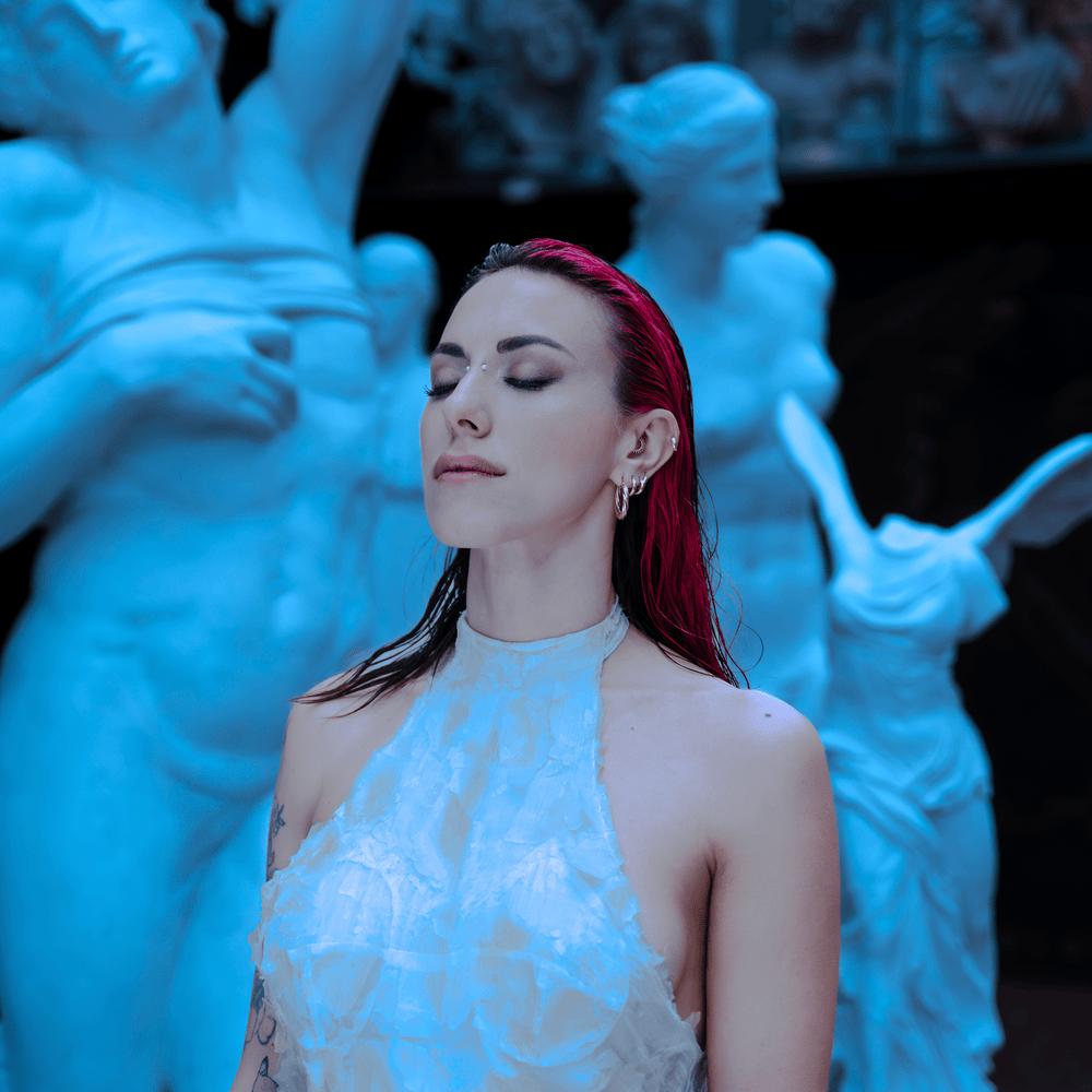 Cover della canzone 'Mood Blu' di Beba