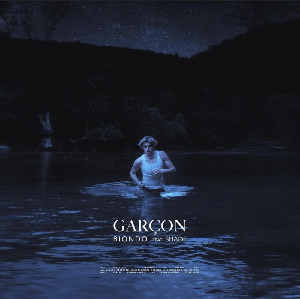 Cover della canzone 'Garçon' di Biondo ft. Shade