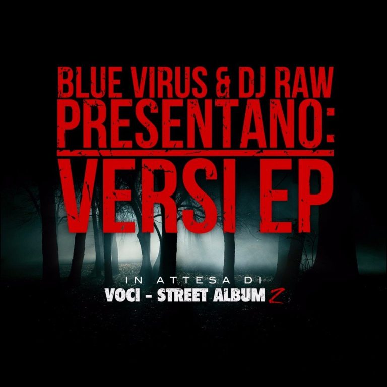 Cover dell'album 'Versi EP' di Blue Virus, DJ Raw