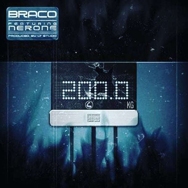 Cover della canzone '200 kg' di Braco ft. Nerone