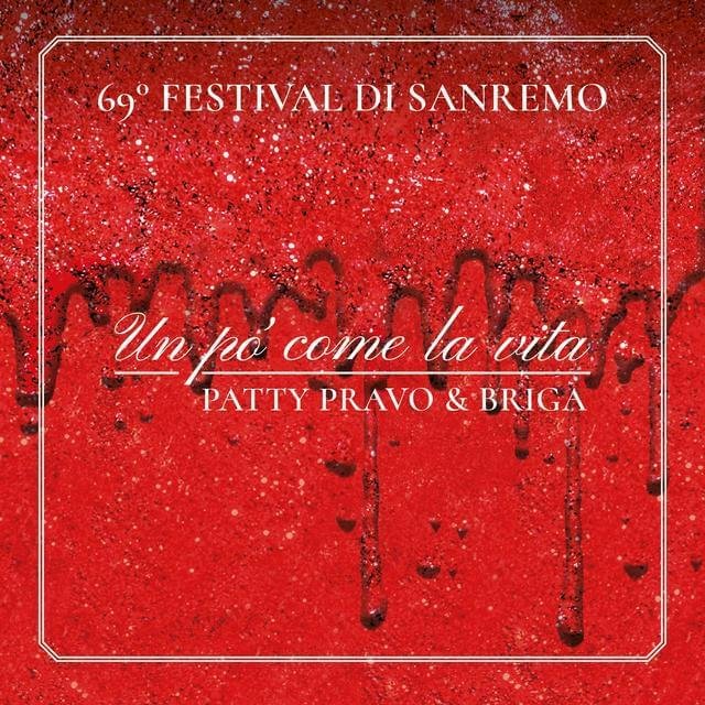 Cover della canzone 'Un po’ come la vita' di Briga, Patty Pravo