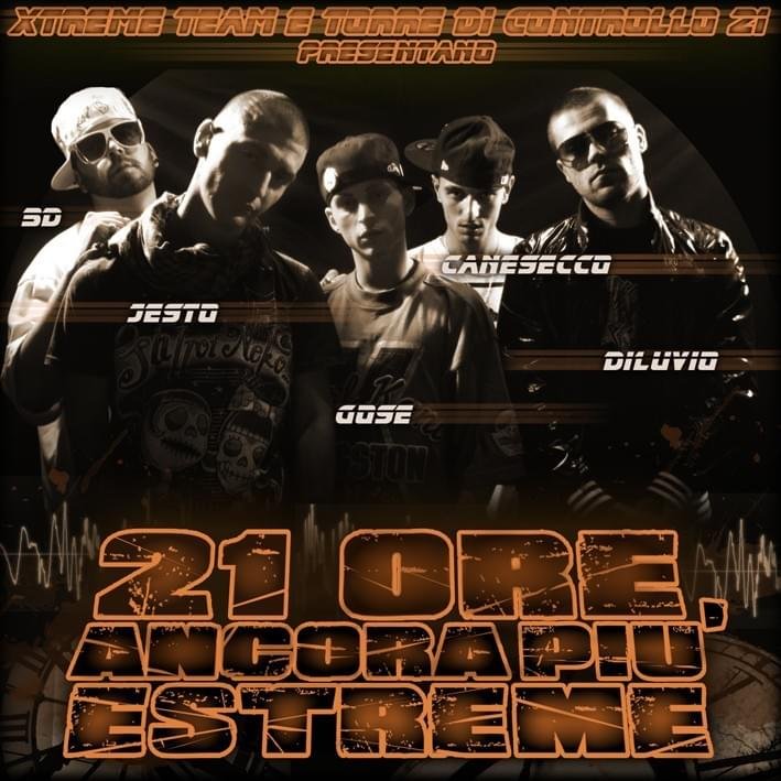 Cover dell'album '21 Ore Ancora Più Estreme' di CaneSecco, 3D