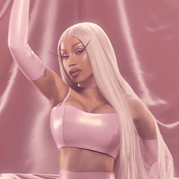 Foto di Cardi B, artista con ruolo nel rap italiano