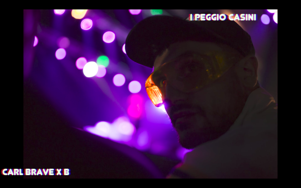 Cover della canzone 'I Peggio Casini' di Carl Brave ft. Bipuntato
