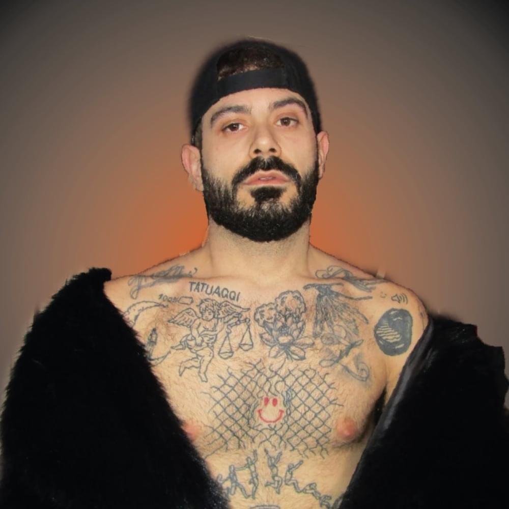Foto di Cristian Bedini, artista con ruolo nel rap italiano