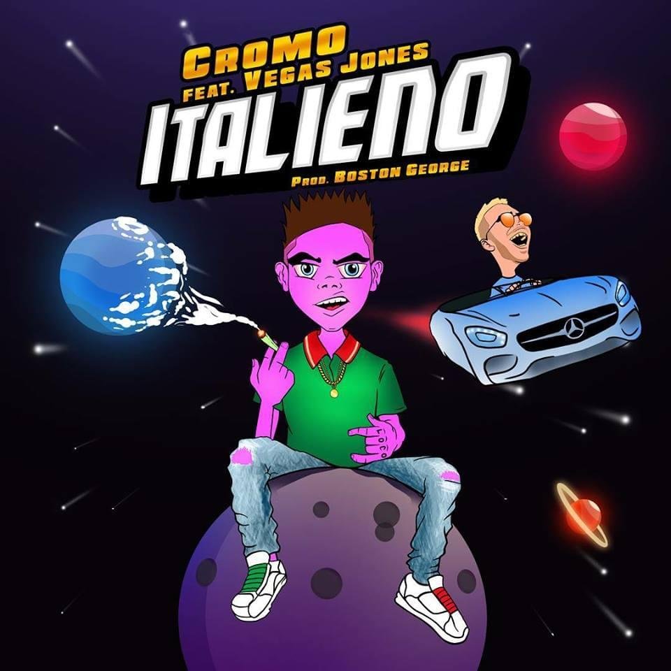 Cover della canzone 'Italieno' di Cromo ft. Vegas Jones