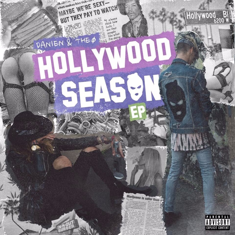 Cover dell'album 'Hollywood Season - EP' di Danien & Theø