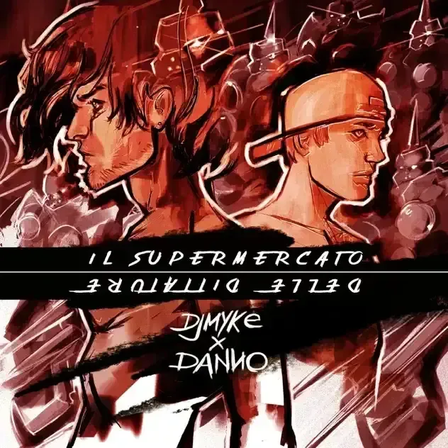 Cover dell'album 'Il Supermercato delle dittature' di Danno, DJ Myke