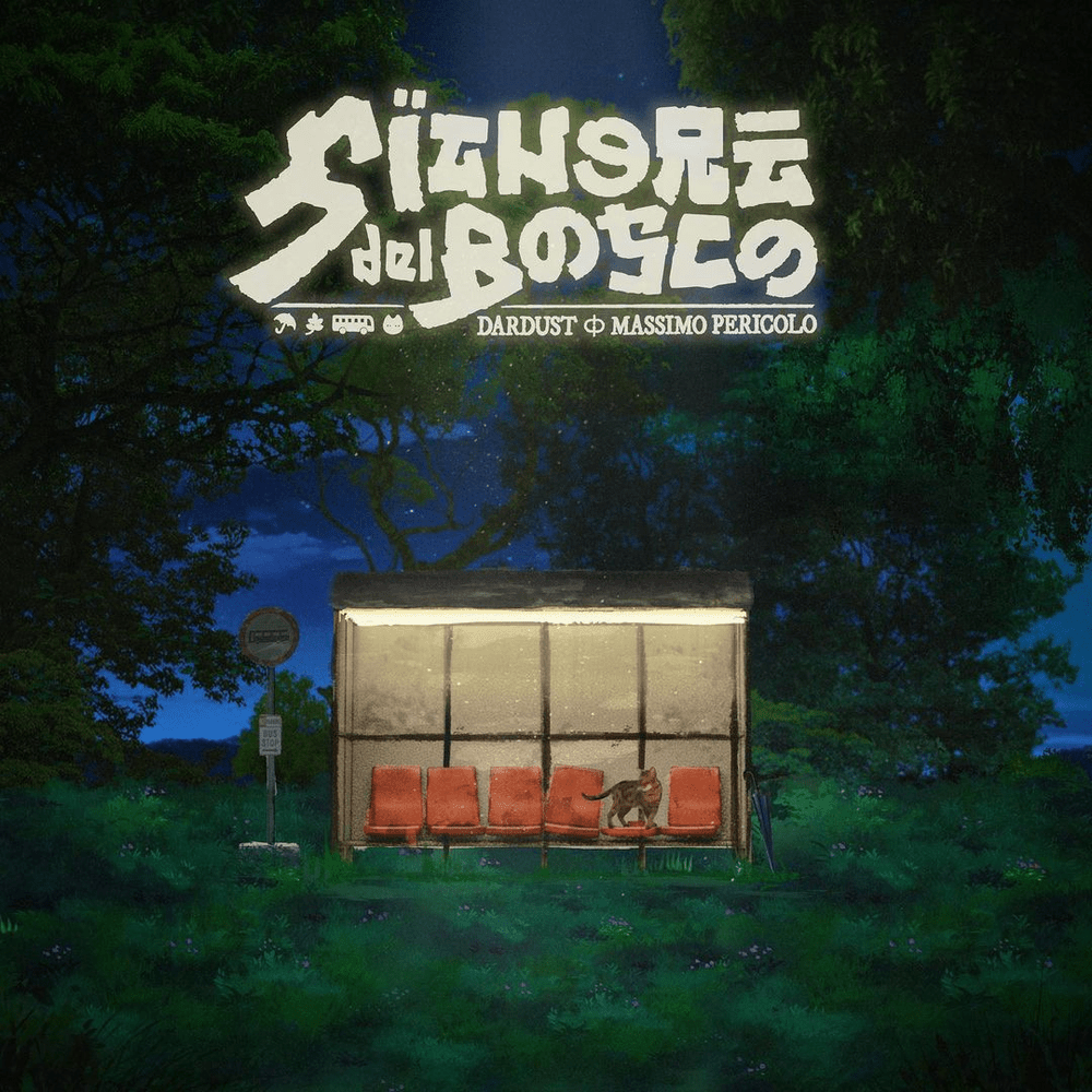 Cover della canzone 'Signore del bosco' di Dardust, Massimo Pericolo