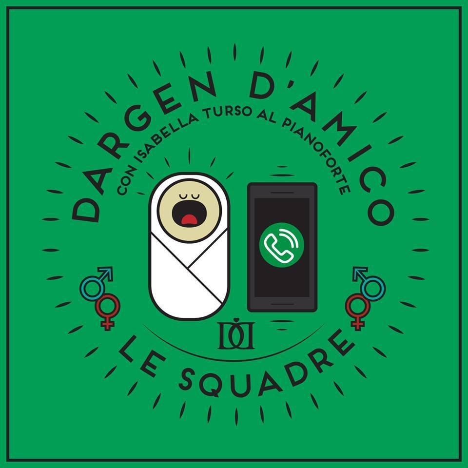 Cover della canzone 'Le squadre' di Dargen D’Amico ft. Isabella Turso