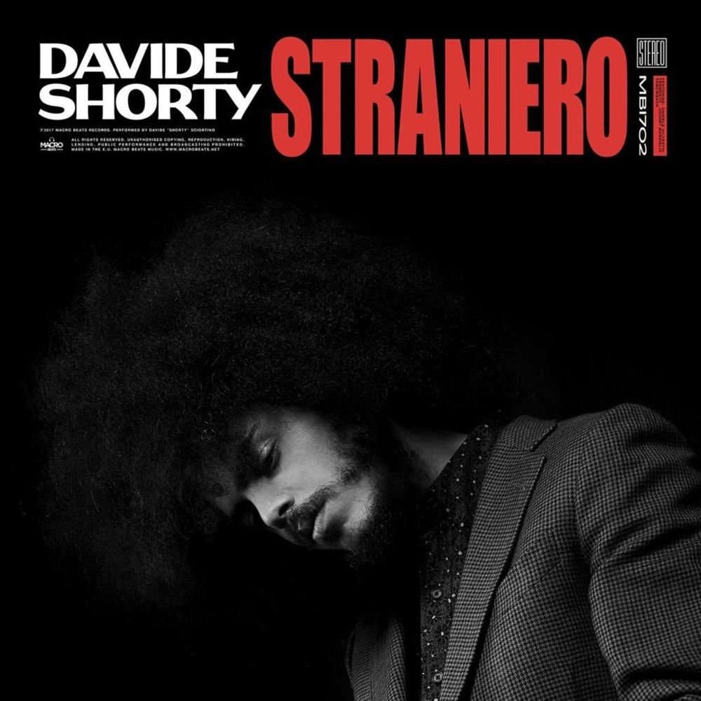 Cover dell'album 'Straniero' di Davide Shorty