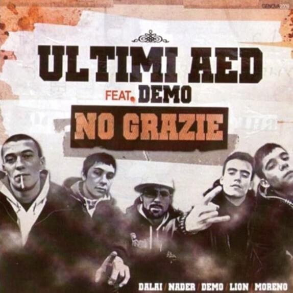 Cover dell'album 'No Grazie' di Demo & Ultimi AED