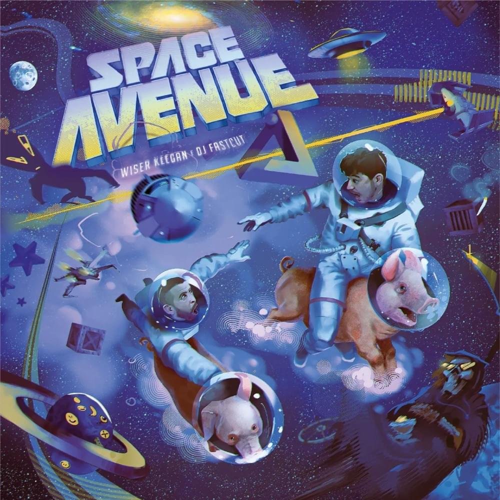 Cover dell'album 'Space Avenue' di DJ Fastcut, Wiser