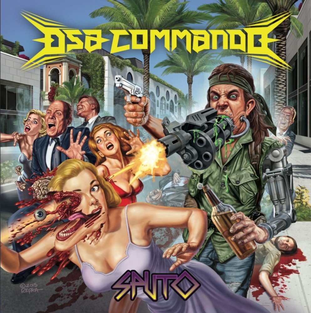 Cover dell'album 'Sputo' di DSA Commando