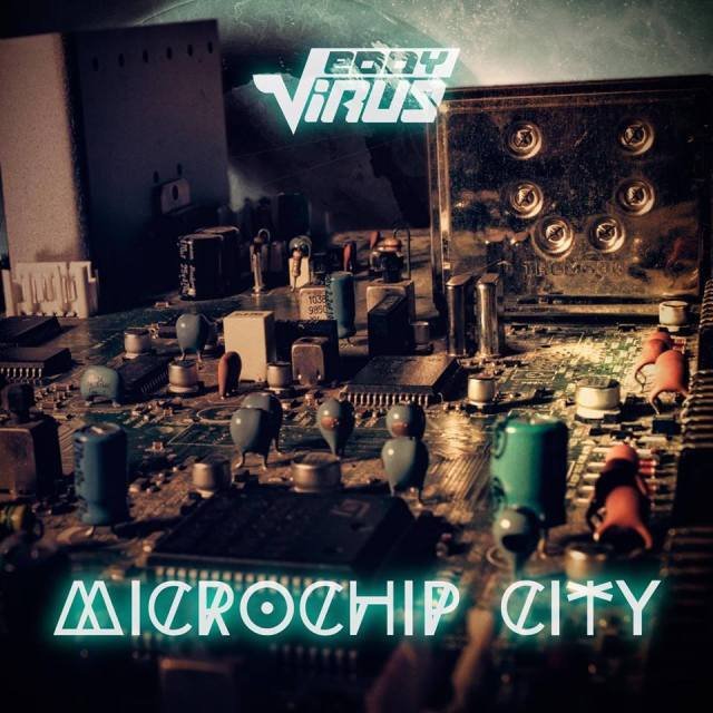 Cover dell'album 'Microchip City' di Eddy Veerus