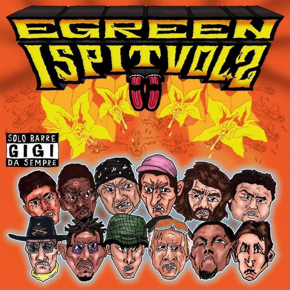 Cover dell'album 'I SPIT Vol.2' di Egreen