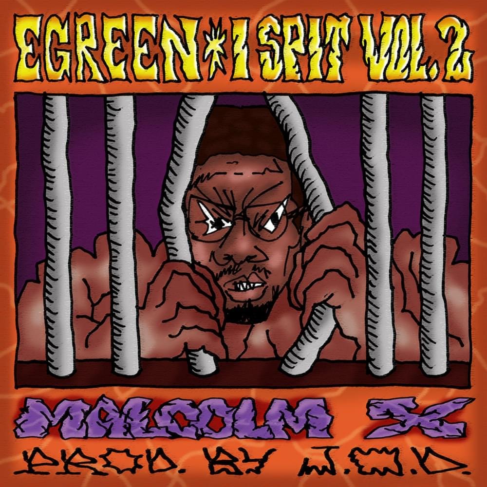 Cover della canzone 'Malcolm X' di Egreen