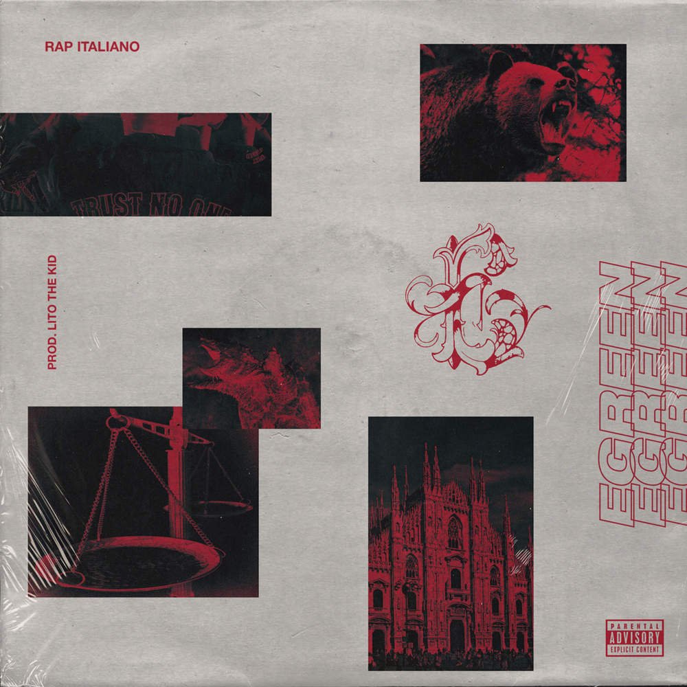 Cover della canzone 'Rap italiano' di Egreen