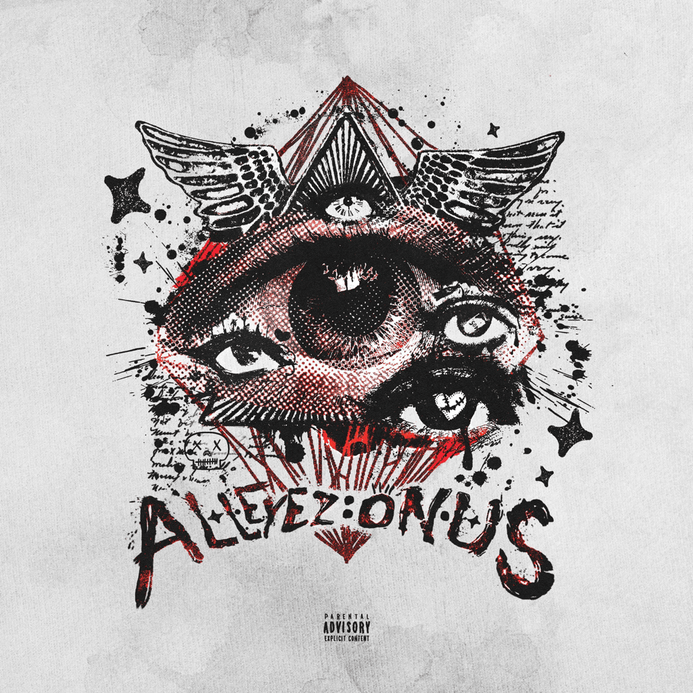 Cover dell'album 'All Eyez On Us' di Federico Reina