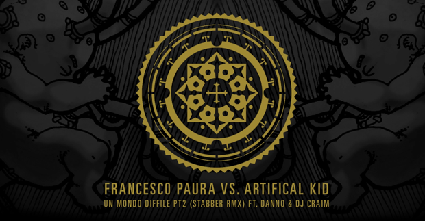Cover della canzone 'Un Mondo Difficile Pt. 2 (Stabber Remix)' di Francesco Paura ft. Artificial Kid
