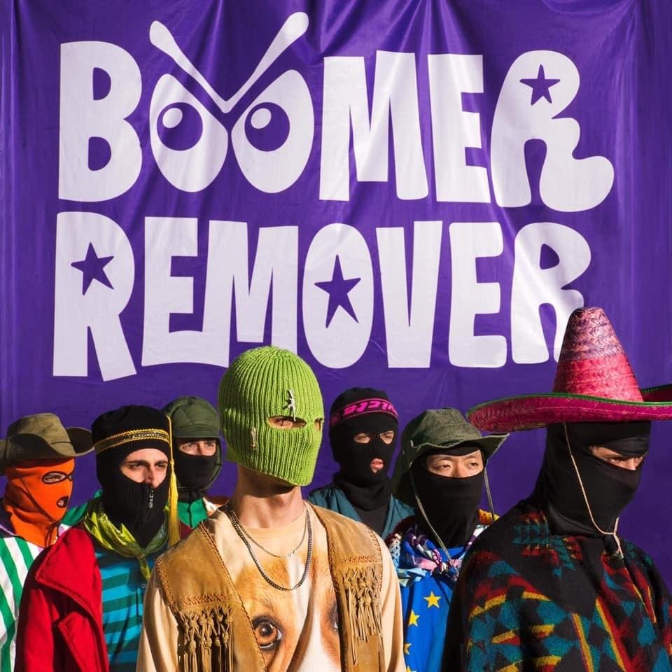 Cover dell'album 'Boomer Remover' di Garage Gang