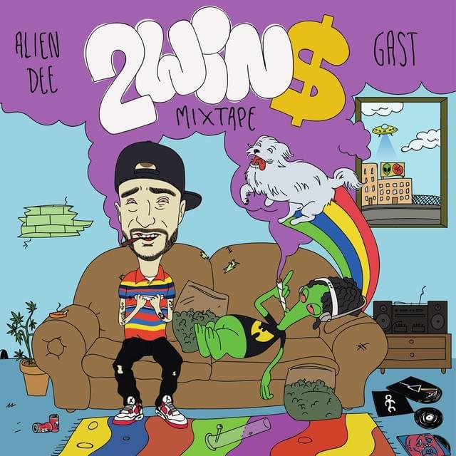 Cover dell'album '2Win$ Mixtape' di Gast & Alien Dee