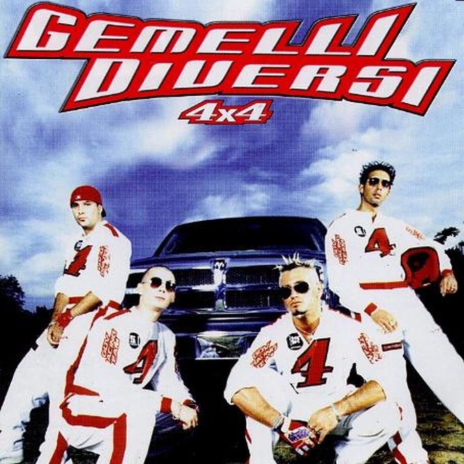 Cover dell'album '4x4' di Gemelli DiVersi
