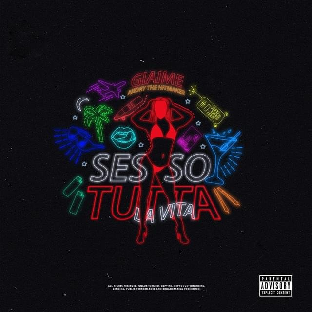 Cover della canzone 'Sesso Tutta La Vita' di Giaime