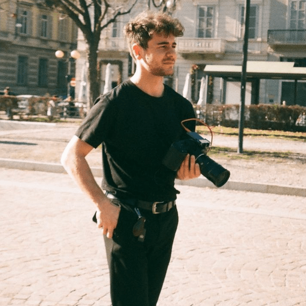 Foto di Gianluca Bentivoglio, artista con ruolo nel rap italiano