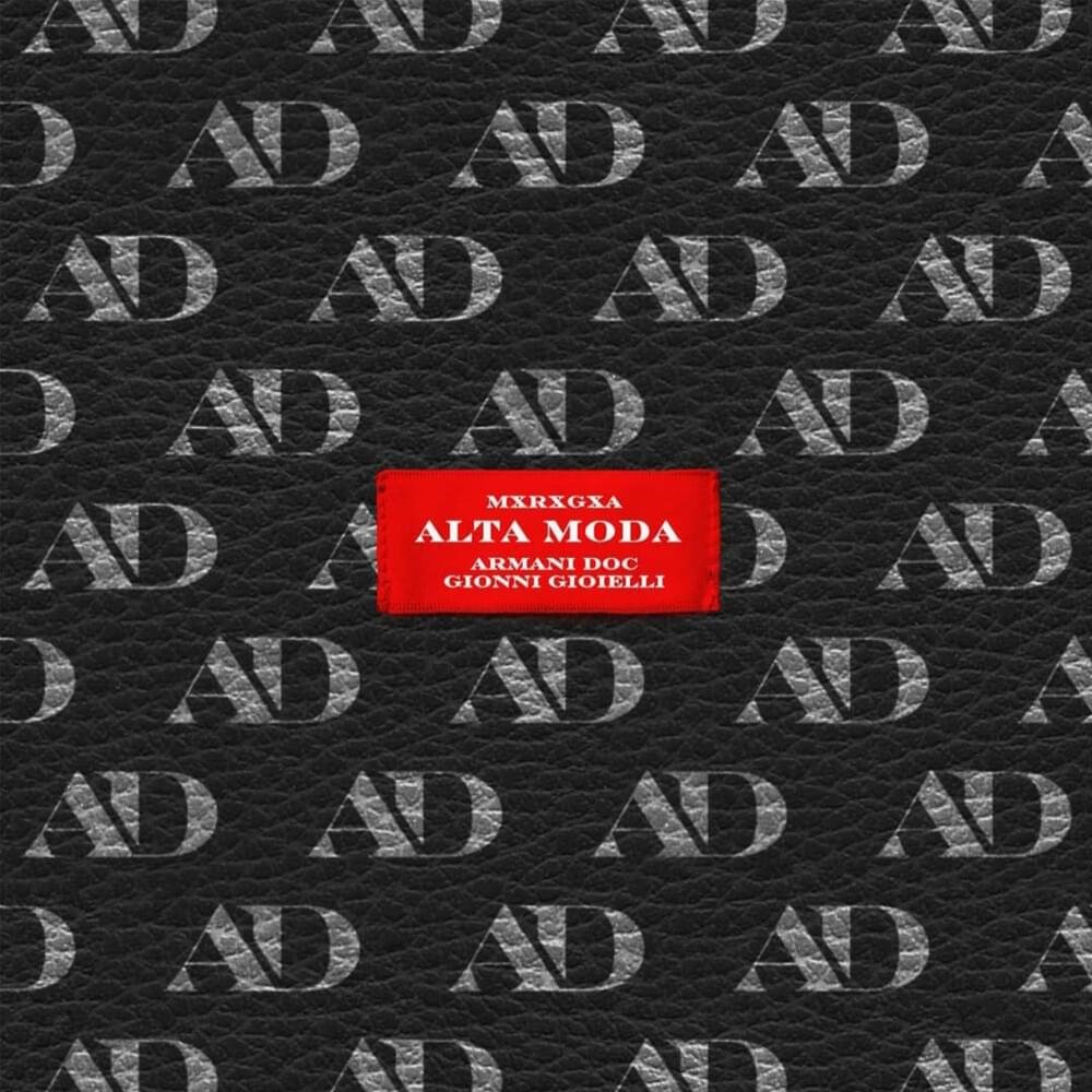 Cover dell'album 'ALTA MODA' di Gionni Gioielli, Armani Doc