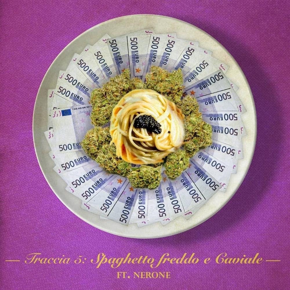 Cover della canzone 'Spaghetto Freddo e Caviale' di Gionni Grano ft. Nerone