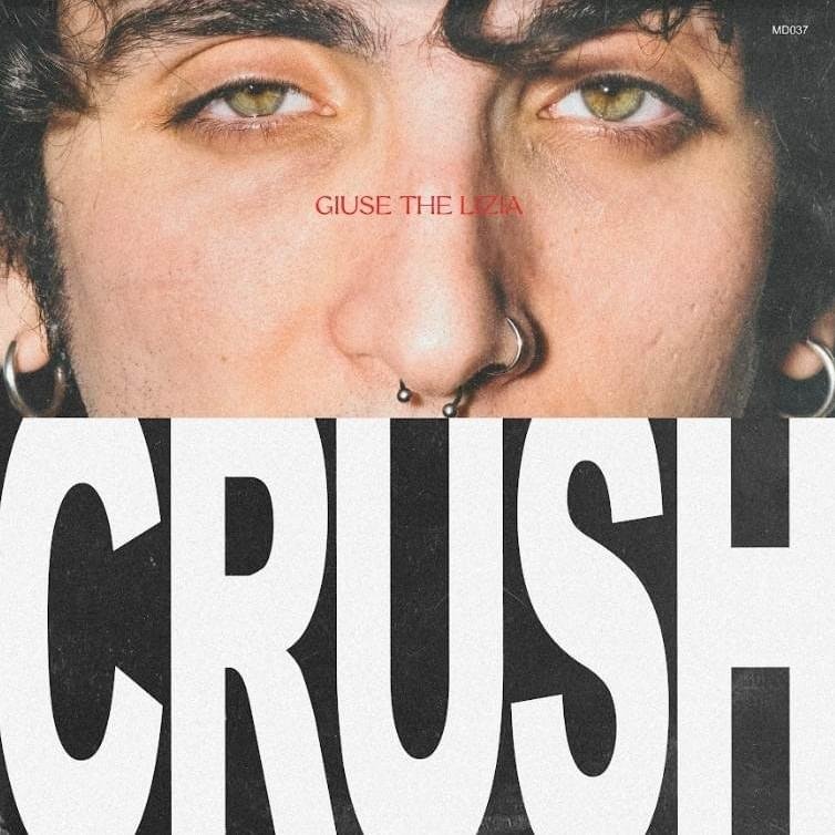 Cover dell'album 'CRUSH' di Giuse The Lizia