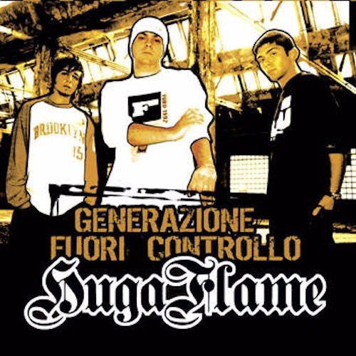 Cover dell'album 'Generazione fuori controllo' di Huga Flame