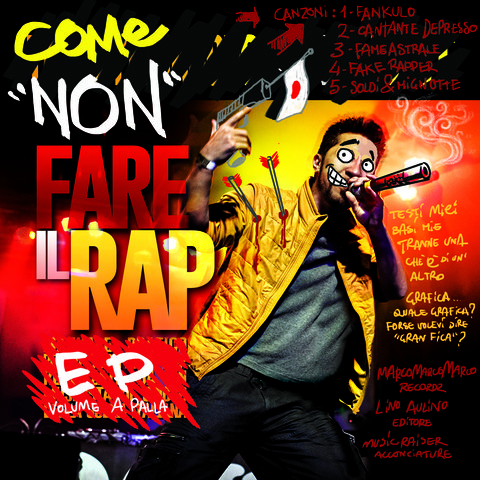 Cover dell'album 'Come Non Fare il Rap Ep' di Hyst