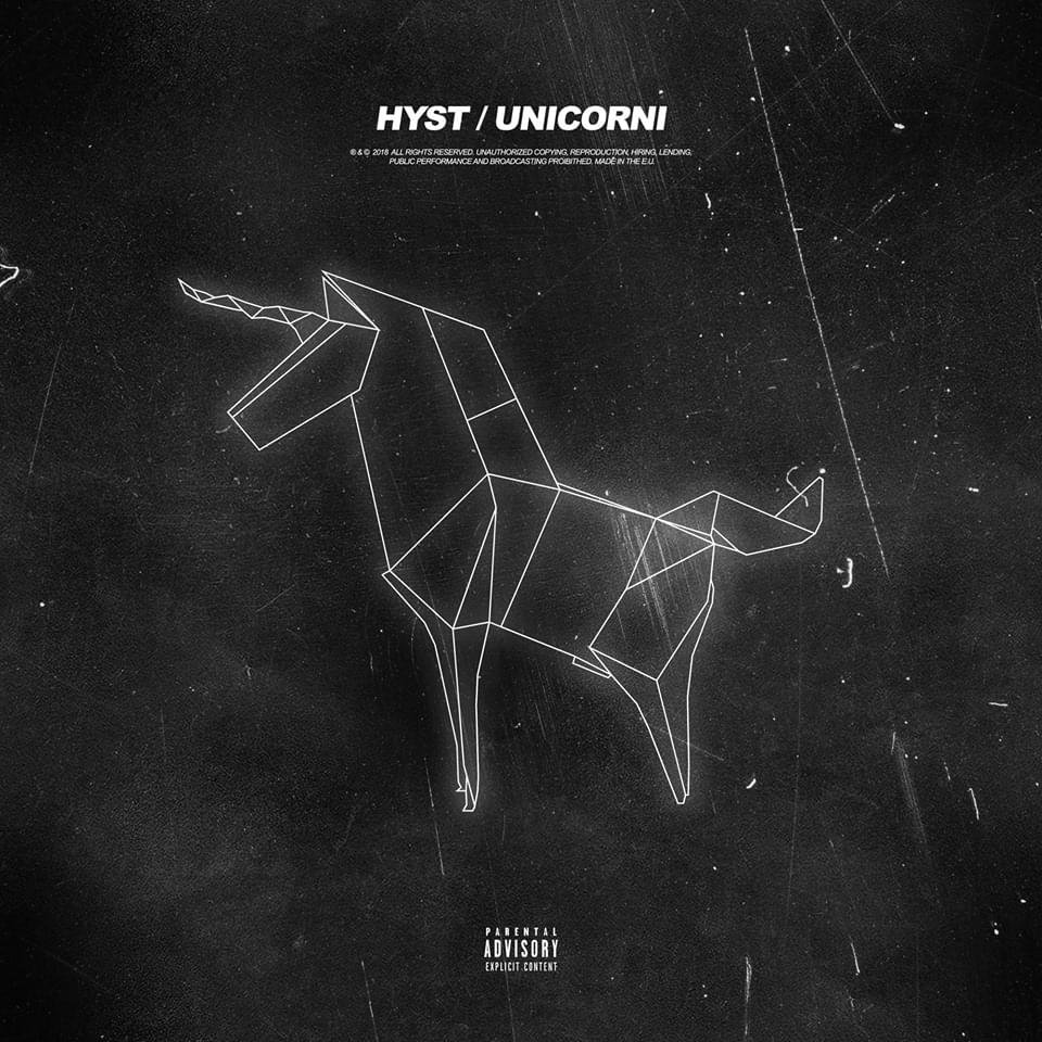 Cover della canzone 'Unicorni' di Hyst