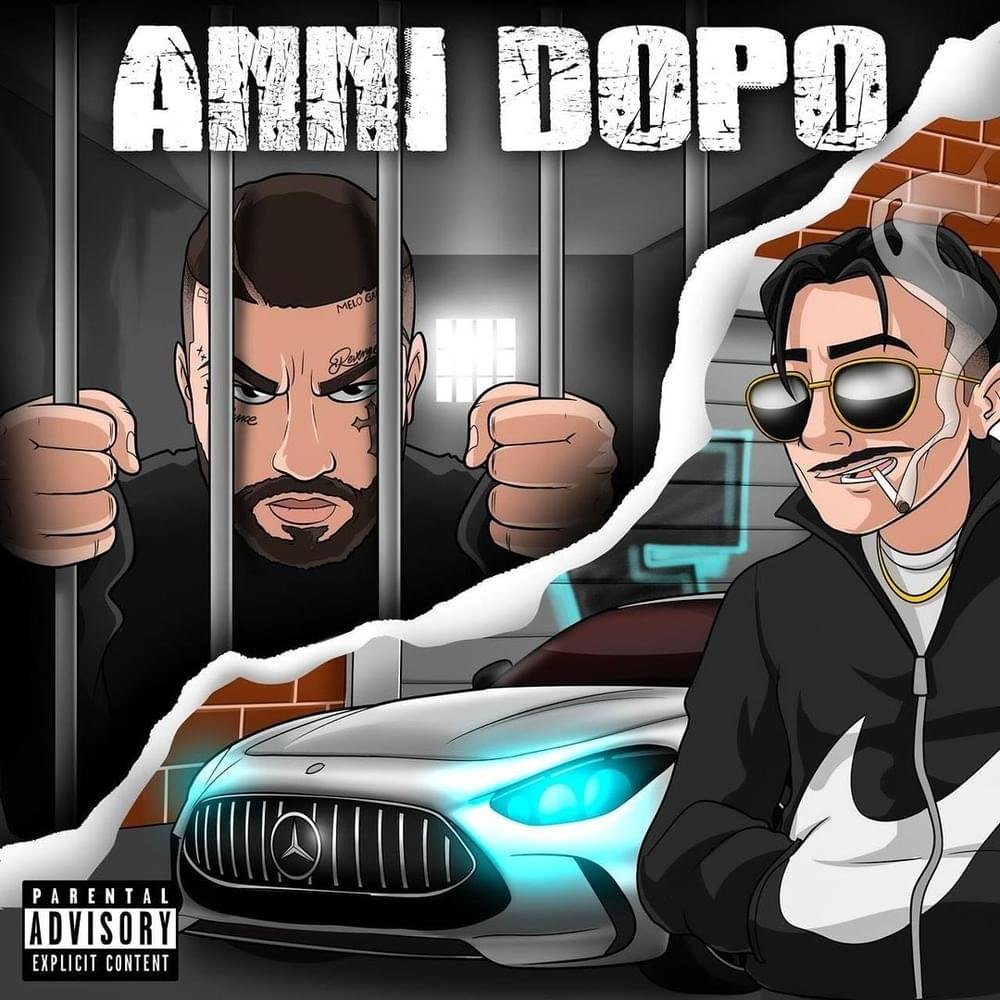 Cover della canzone 'Anni Dopo' di Il Profeta ft. Niko Pandetta