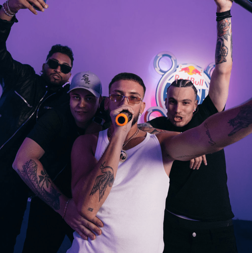 Cover della canzone 'Red Bull Posse' di Il Tre, Silent Bob, Vegas Jones