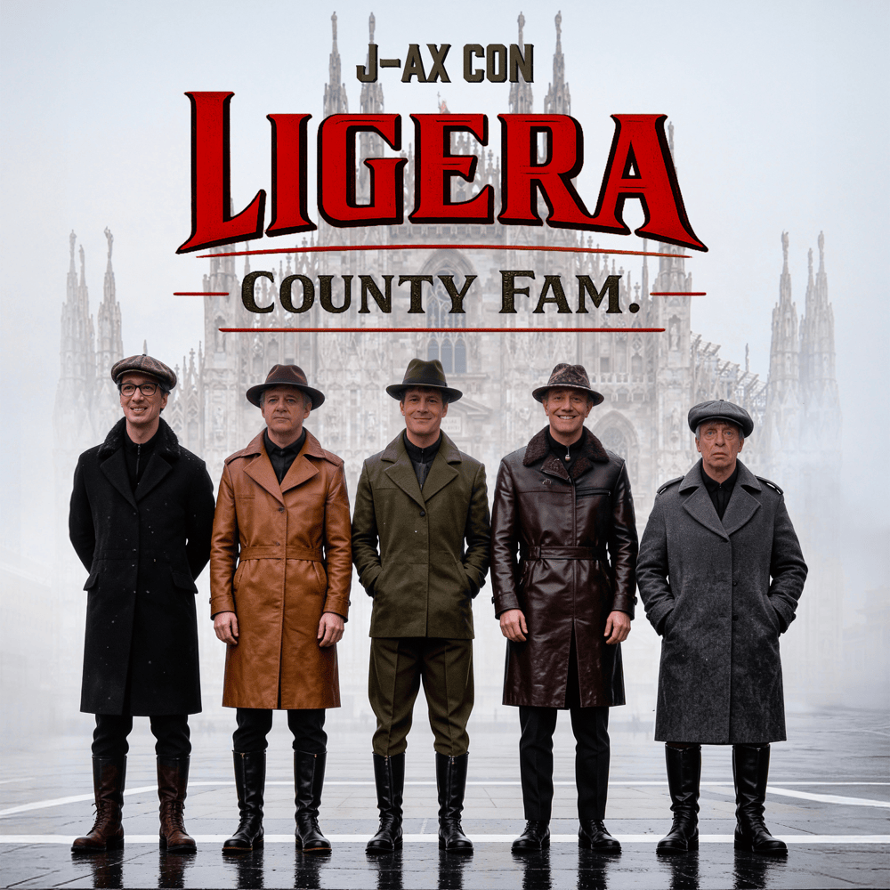 Cover della canzone 'E la vita, e la vita' di J-Ax, Ligera County Fam ft. Ligera County Fam
